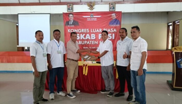 Sah! Yadin Pua Reke dan Karlos Sara Terpilih Jadi Ketua dan Wakil Ketua Askab PSSI Ende Periode 2024-2029