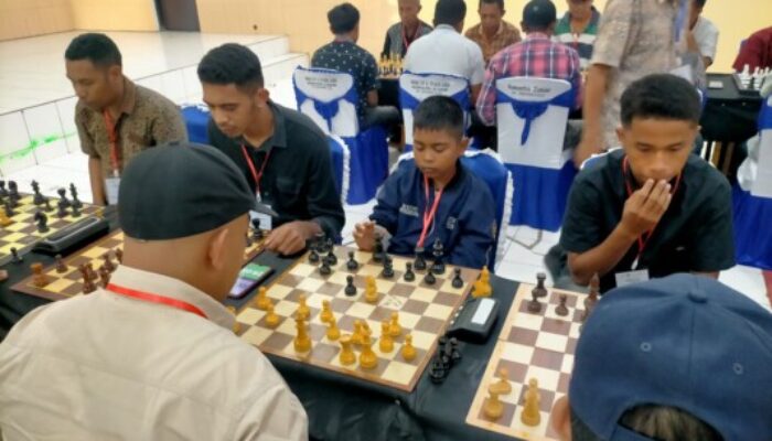 Polres Ende Gelar Turnamen Catur Dalam Rangka Memeriahkan Hari Bhayangkara ke-78