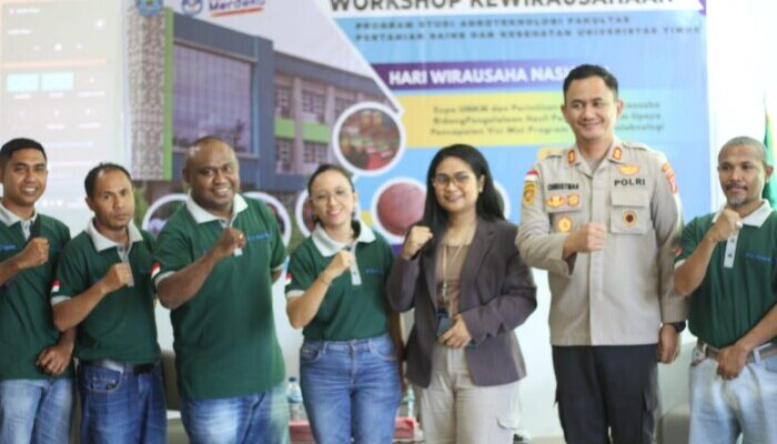 Kolaborasi Dosen dan HMP Agroteknologi Universitas Timor Sukseskan Kegiatan Wirausaha Nasional