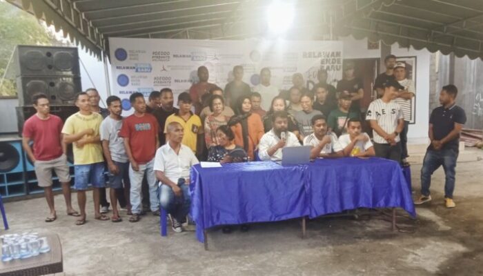 Relawan Ende Baru For Deo-Do Deklarasi Dukung Yoseph Badeoda dan Domi Mere Maju Pilkada Ende