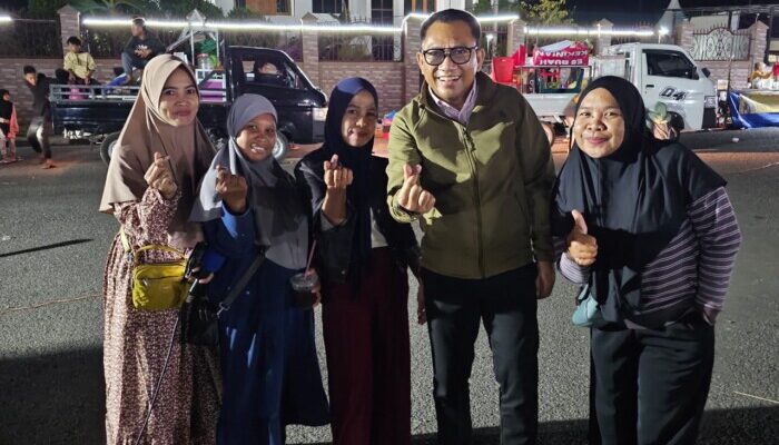 Nongkrong di Car Free Night, Ansy Lema dan Milenial-Gen Z Maumere Bahas Industri Kreatif