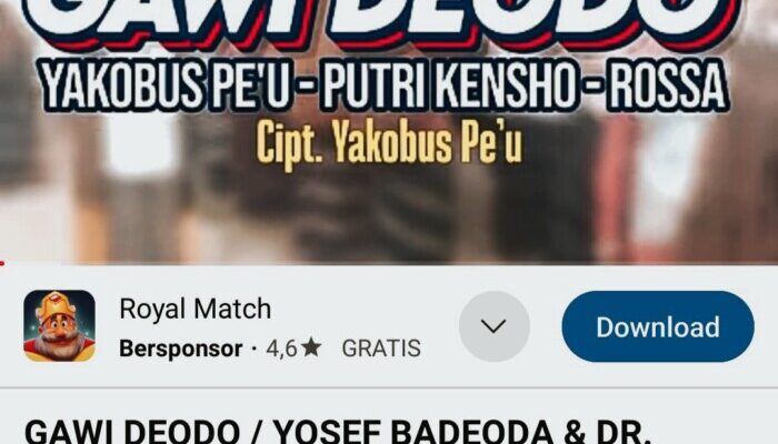 Baru 12 Hari Upload, Lagu Gawi Deo-Do Tembus 33 Ribu Viewer di Youtube