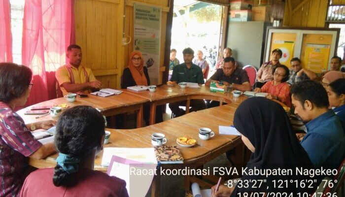 Gelar Rakor, Dinas Pangan Daerah Nagekeo Bahas Peta Ketahanan dan Kerentanan Pangan