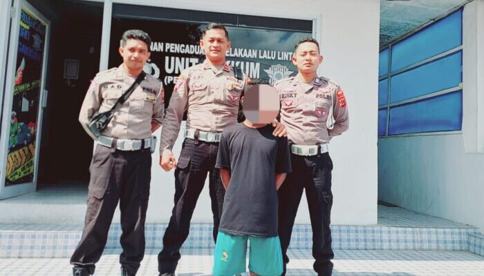 Unit Gakkum Satlantas Polres Ende Bekuk RL Tersangka Kasus Lakalantas yang Menyebabkan Orang Meninggal