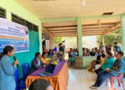 Mahasiswa KKN FISIP Unwira Kupang Aktif dalam Kegiatan PIN dan Edukasi Stunting di Desa Ria Bao