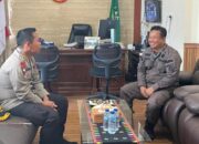 Tingkatkan Kepercayaan Masyarakat, Kapolres Christian Kadang Kunjungi Kejari Manggarai Barat