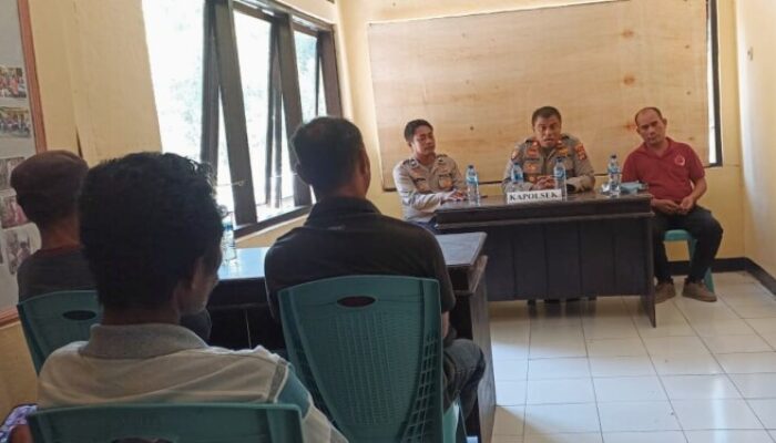 Kapolsek Wewaria Berhasil Selesaikan Kasus Dugaan Pencurian Ternak Sejak 2022 Secara Kekeluargaan