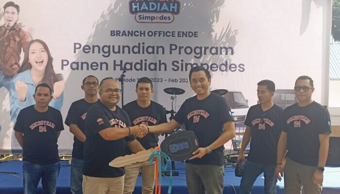 BRI Cabang Ende Kembali Gelar Panen Hadiah Simpedes Periode September 2023-Februari 2024