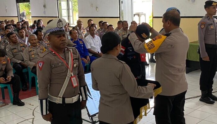 Jelang Pilkada 2024, Polres Ende Kerahkan 351 Personil Gelar Latihan Mantap Praja 2024