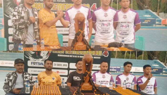 Partai Final Turnamen Futsal AFKAB Nagekeo 2024 Pertemukan Mbay Indah Vs Al Mahdi