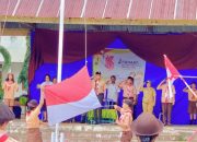 Kapolsek di Nagekeo Pimpin Upacara Peringatan Hari Pramuka ke-63 Tingkat Kecamatan Mauponggo