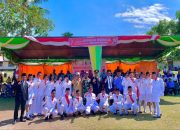 Kapolsek Mauponggo Pimpin Upacara Pengibaran dan Penurunan Bendera HUT RI ke-70 di Wilayah Barat