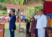 Kapolsek dan Camat Mauponggo Pimpin Upacara Pengibaran dan Penurunan Bendera di Dua Tempat Berbeda, Ini Alasannya!