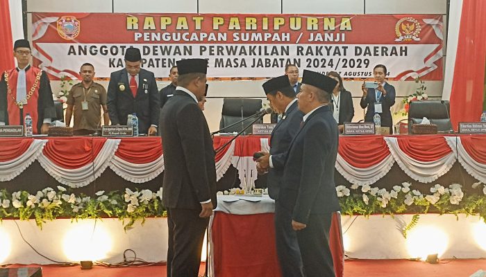Ferry Taso dan Syukri Abdullah Jadi Pimpinan DPRD Ende Sementara, Apa Tugas Keduanya?
