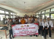 Polwan Berikan Edukasi Bahaya Narkoba di SMKN 1 Labuan Bajo