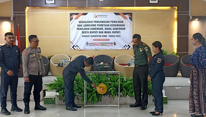 Launching Pemetaan Kerawanan Pemilu, Ketua Bawaslu Ingatkan Netralitas ASN dan Kades