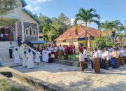 Amankan Misa Sambut Baru, Kapolsek Wolowaru Sampaikan Sejumlah Pesan Kamtibmas kepada Oeangtua