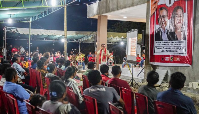 Kampanye di Kelurahan Manulai II, Ansy Lema: Butuh Perempuan untuk Bangun NTT