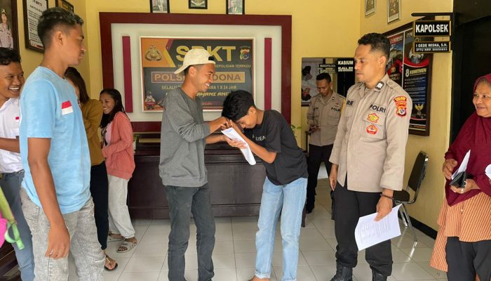 Polsek Ndona Berhasil Selesaikan Kasus Penganiayaan Berbasis Keadilan Restoratif