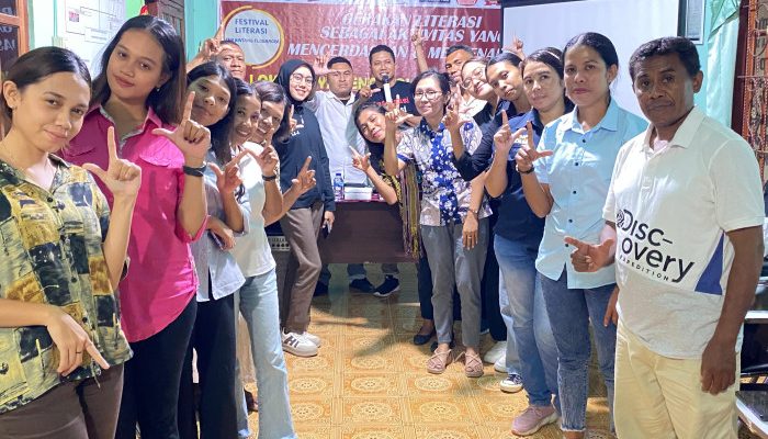 TBM Bintang Flobamora Gelar Lokakarya Pengelolaan Komunitas Penggerak Literasi Kota Kupang