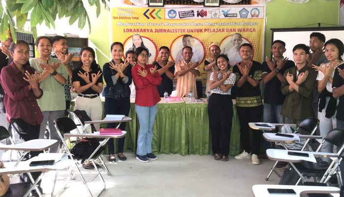 Majukan Masyarakat, TBM Bintang Timur Gelar Lokakarya Jurnalistik untuk Pelajar dan Warga