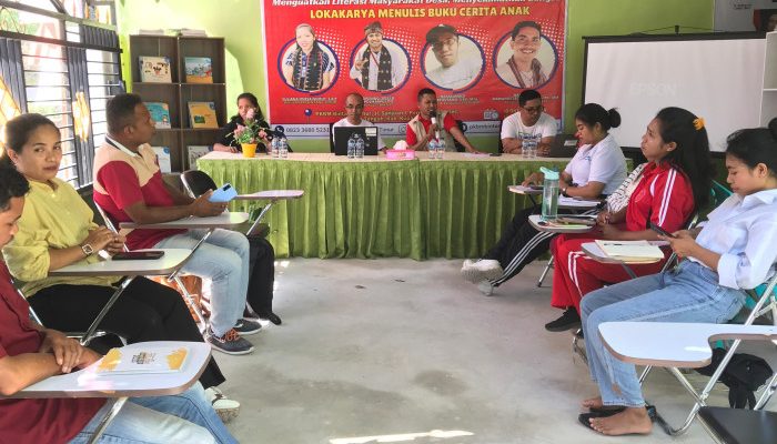 TBM Bintang Timur Sukses Menggelar Lokakarya Menulis Buku Cerita Anak