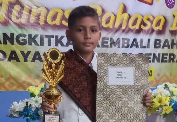 Siswa SD Inpres Wolowaru 5 Raih Juara 2 Kategori Puisi pada Festival Budaya Tunas Bahasa Ibu