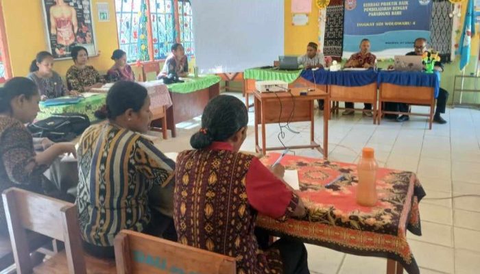 Berbagi Praktik Baik, SD Inpres Wolowaru 4 Gelar Pembelajaran Paradigma Baru