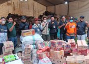 PSGR Ende Salurkan Bantuan untuk Korban Erupsi Gunung Lewotobi di Flores Timur