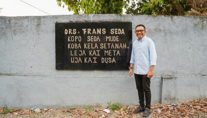 Ansy Lema Kunjungi Kampung Frans Seda di Desa Bhera Kabupaten Sikka