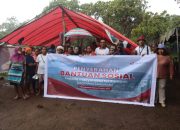 Kantor Berita ANTARA Salurkan Bantuan Pangan dan Perlengkapan Kebersihan Diri untuk Korban Erupsi Gunung Lewotobi