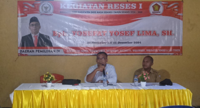 Reses di Kampung Halamannya, Yosafat Yosef Lima Serap Sejumlah Aspirasi dari Masyarakat