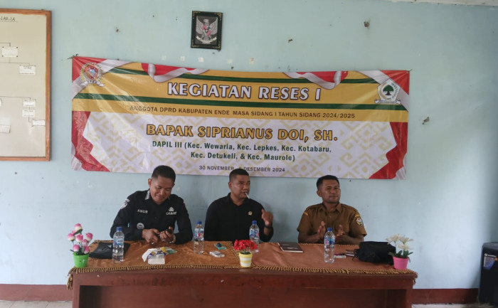 Reses di Kecamatan Wewaria, Siprianus Doi Jaring Sejumlah Aspirasi Masyarakat di Lima Desa 1 1001136272