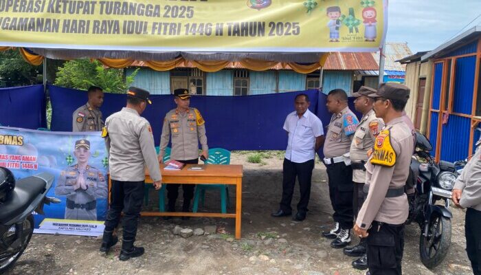 Kapolres Nagekeo Pastikan Kelancaran Operasi Ketupat Turangga 2025