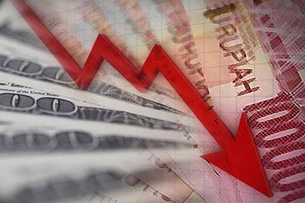 Rupiah terhadap dolar AS
