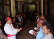 Uskup Labuan Bajo Beri Pembinaan Rohani kepada Para Tahanan di Polres Manggarai Barat