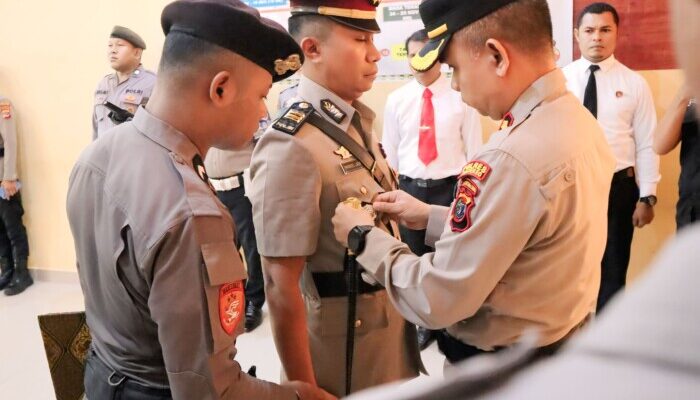 Kapolres Nagekeo Pimpin Upacara Pelantikan Kabag SDM