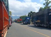 Polres Sikka Razia Puluhan Mobil Ekspedisi Overload Usai Turun dari KM Dharma Rucitra 7