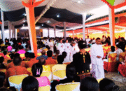 Ribuan Umat Hadiri Misa Syukur 25 Tahun Imamat Pater Silvester Nusa di Ndora