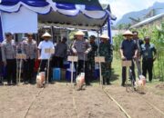 Polres Ende Tanam Jagung Serentak Dukung Program Swasembada Pangan Nasional 2025