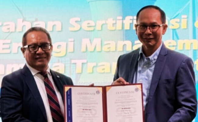 PT Pertamina Trans Kontinental Raih Sertifikasi ISO 50001:2018, Pertama di Subholding Integrated Marine Logistics