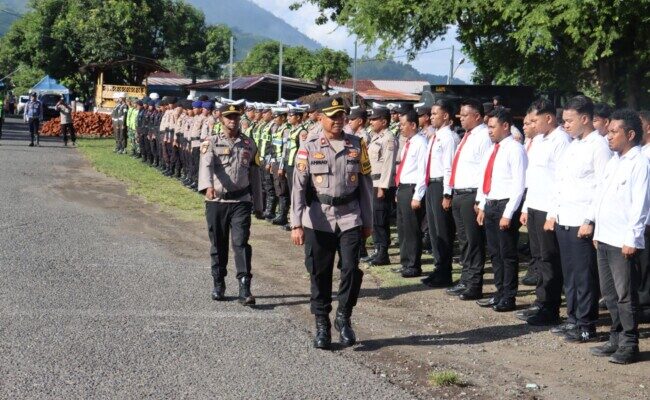 Amankan Paskah 2026, Polres Ende Gelar Pasukan Operasi Semana Santa Turangga 2026: Sinergi Tanpa Batas