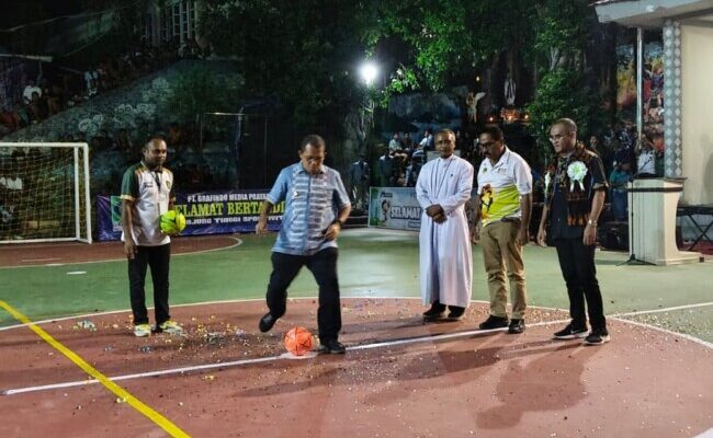 Gubernur Melki Laka Lena Buka Turnamen Smater Ndao Cup IV, Dorong Para Siswa Jadi Atlet PON NTT 2028