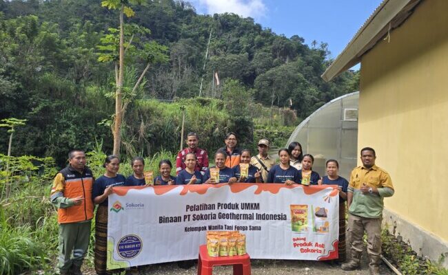 Dukung Program OVOP Gubernur NTT, PT SGI dan KWT Fonga Sama di Desa Sokoria Luncurkan Produk Qtajepa