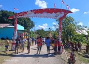 Memeriahkan HUT ke-81 RI, Masyarakat Desa Taaba Bangun Gapura Unik 10 IMG 20260810 WA0013