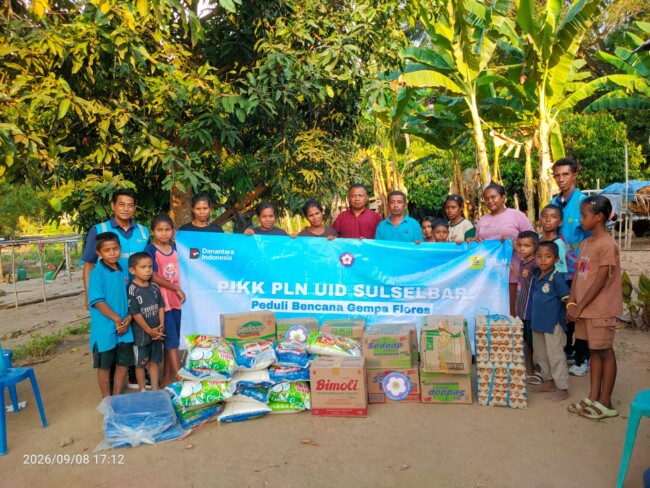 PIKK PLN Salurkan Sembako untuk Warga Terdampak Gempa Flores di Wilayah Utara Ende 1 IMG 20260908 WA0076