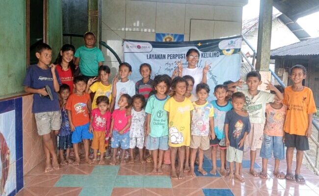 Semangat Sumpah Pemuda, PT SGI Libatkan Pemuda Lokal Bangun Budaya Literasi Anak di Ende
